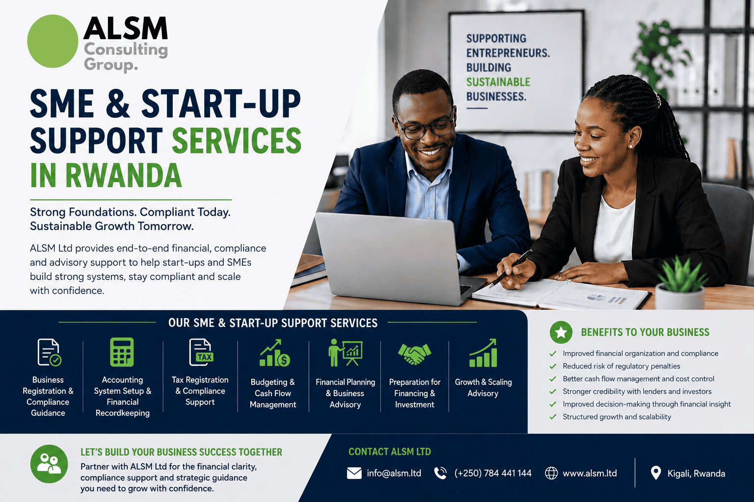 Supporting SMEs & Start-ups in Rwanda: Financial Systems, Compliance, and Growth Strategies