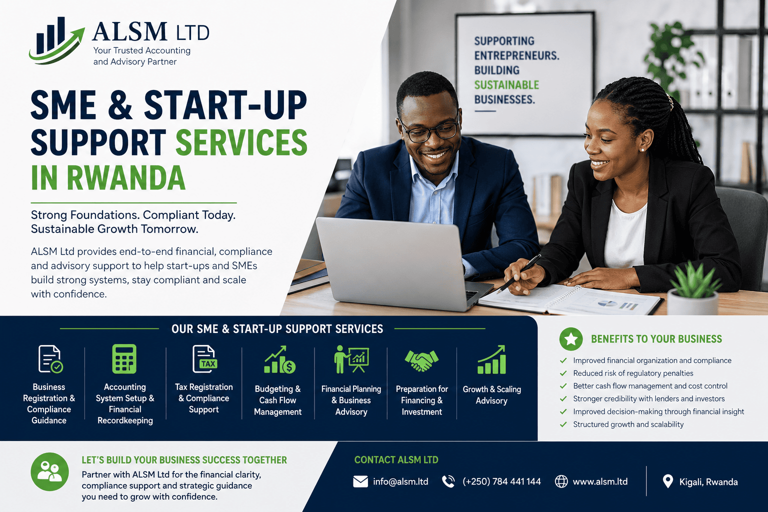 Supporting SMEs & Start-ups in Rwanda: Financial Systems, Compliance, and Growth Strategies